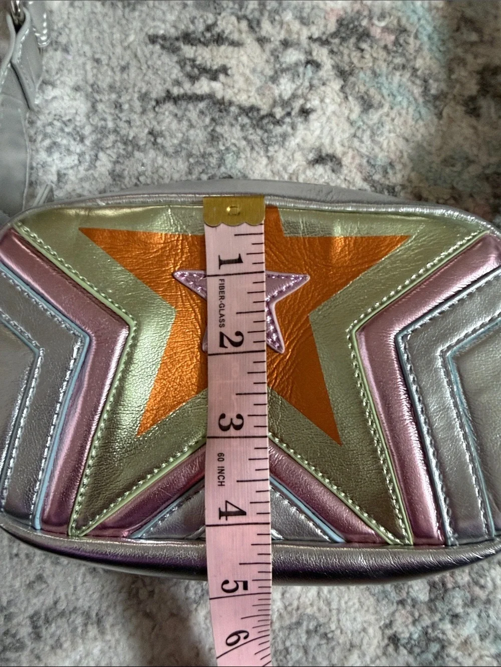 Stella McCartney Kids Silver Star Purse